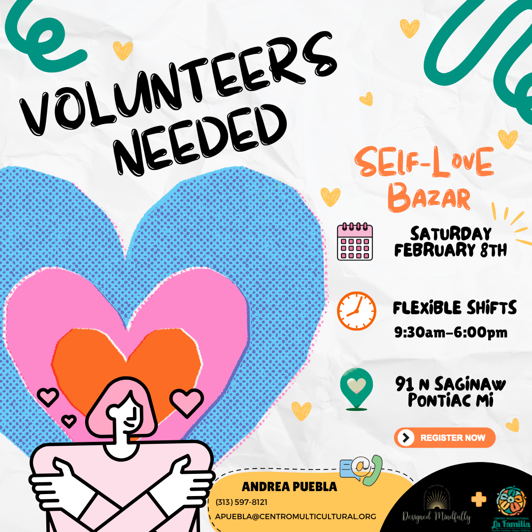 Self Love Bazar Volunteers Needed Share Detroit